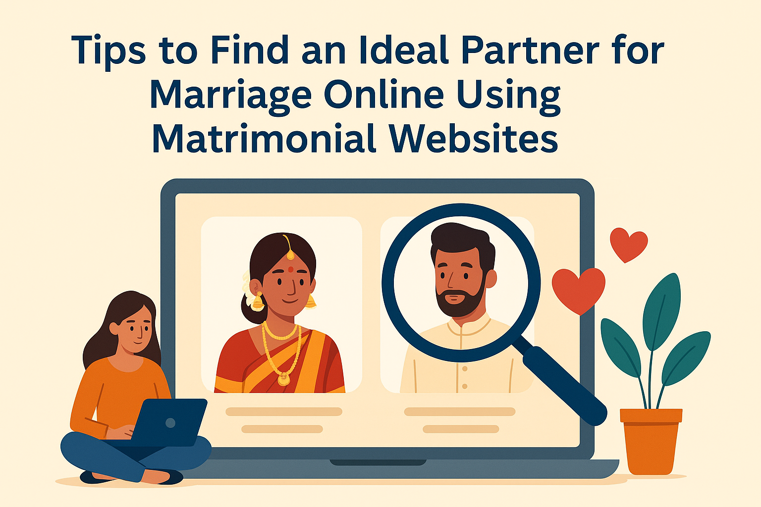 tips to find an ideal partner for marriage online using matrimonial websites.png